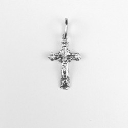 Stříbrný křížek s Ježíšem Kristem